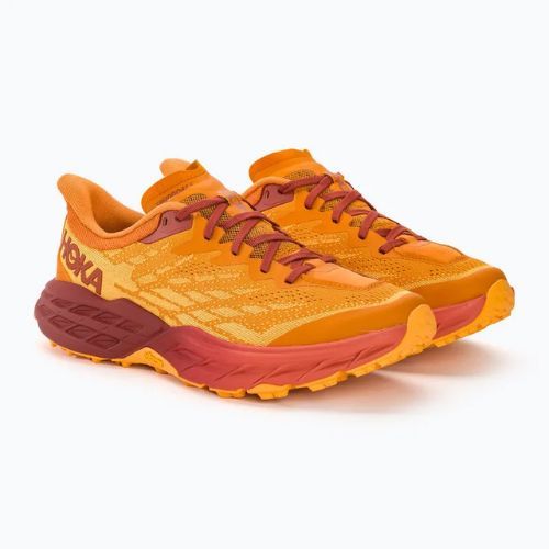 Pantofi de alergare pentru bărbați HOKA Speedgoat 5 amber haze/sherbet