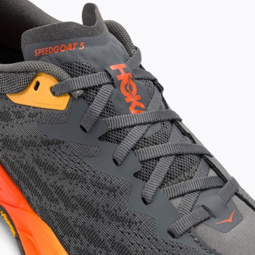 Pantofi de alergare pentru bărbați HOKA Speedgoat 5 castlerock/flame