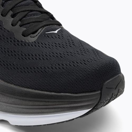 Pantofi de alergare pentru bărbați HOKA Bondi 8 alb/negru