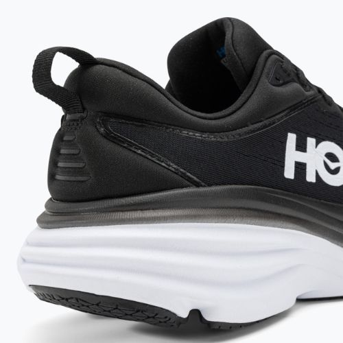 Pantofi de alergare pentru bărbați HOKA Bondi 8 alb/negru