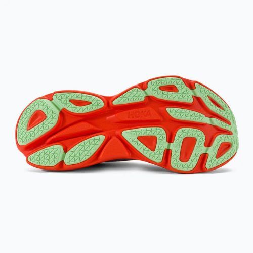 Bărbați HOKA Bondi 8 castlerock/flame pantofi de alergare pentru bărbați