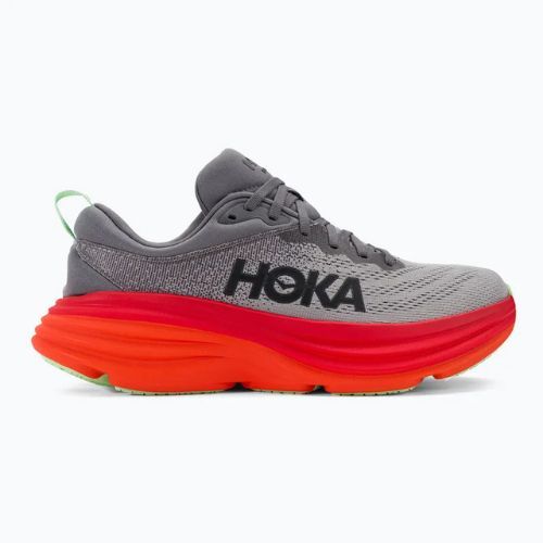 Bărbați HOKA Bondi 8 castlerock/flame pantofi de alergare pentru bărbați