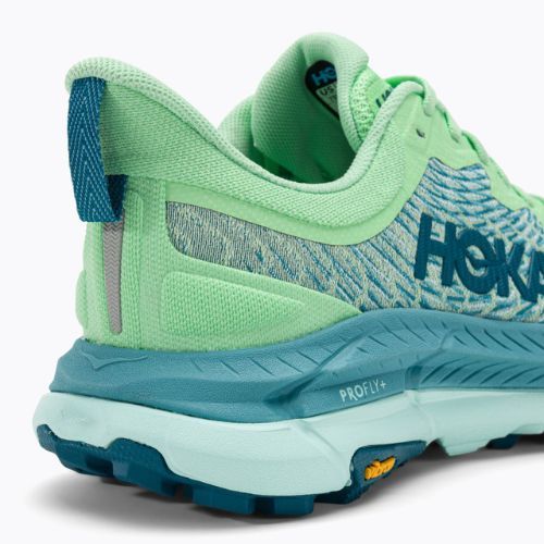 Pantofi de alergare pentru femei HOKA Mafate Speed 4 lime glow/ocean mist