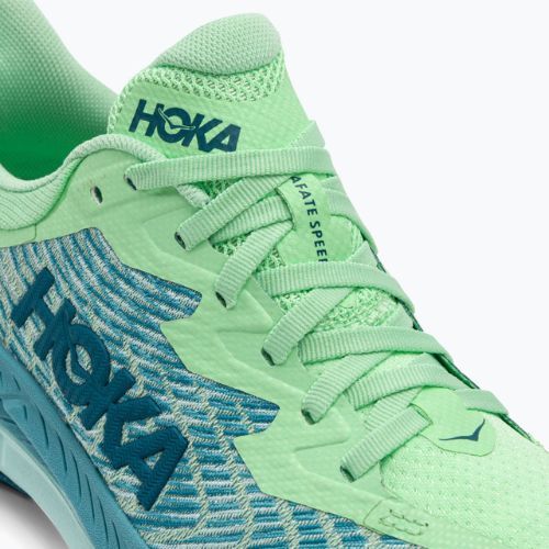 Pantofi de alergare pentru femei HOKA Mafate Speed 4 lime glow/ocean mist