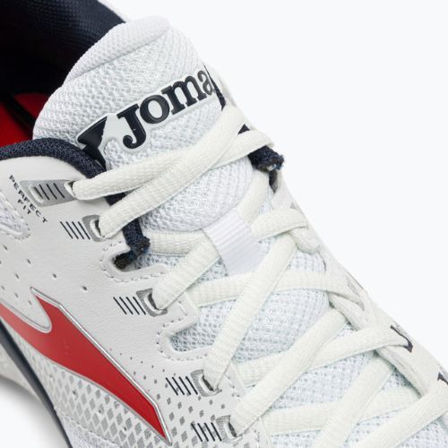 Pantofi de tenis pentru bărbați Joma Master 1000 alb/roșu