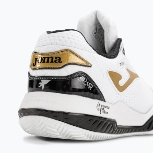 Pantofi de tenis pentru bărbați Joma Point alb/aur