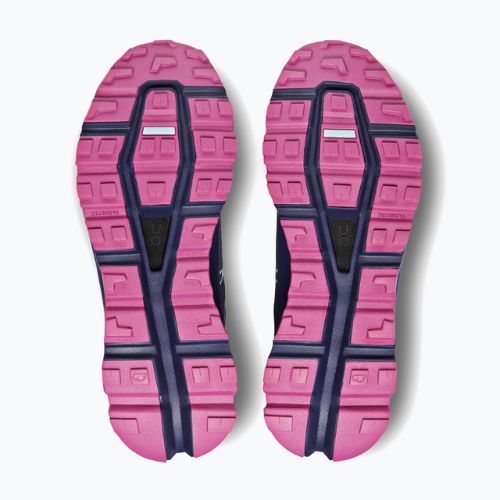 Pantofi de alergare pentru femei On Cloudvista Waterproof flint/acai