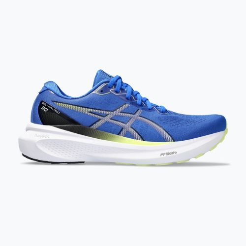 ASICS Gel-Kayano 30 bărbați pantofi de alergare iluzie albastru / galben strălucitor