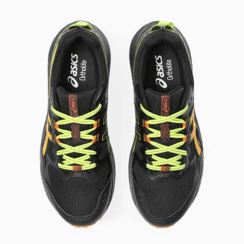 ASICS Gel-Sonoma 7 pantofi de alergare pentru bărbați negru / portocaliu strălucitor