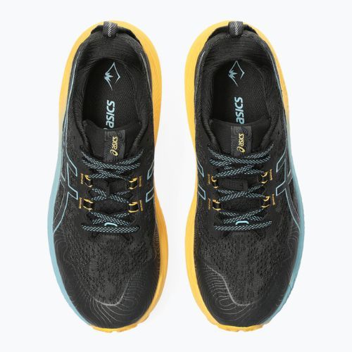 ASICS Trabuco Max 2 pantofi de alergare pentru bărbați negru/gri albastru