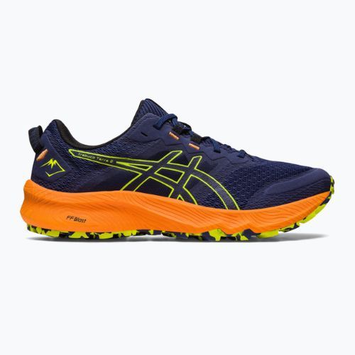 Pantofi de alergare ASICS Trabuco Terra 2 deep ocean/neon lime pentru bărbați