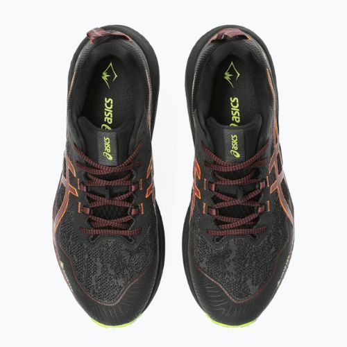 ASICS Gel-Trabuco 11 GTX pantofi de alergare pentru bărbați negru/roșu antic