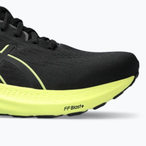ASICS GT-2000 12 negru / galben luminos pantofi de alergare pentru bărbați