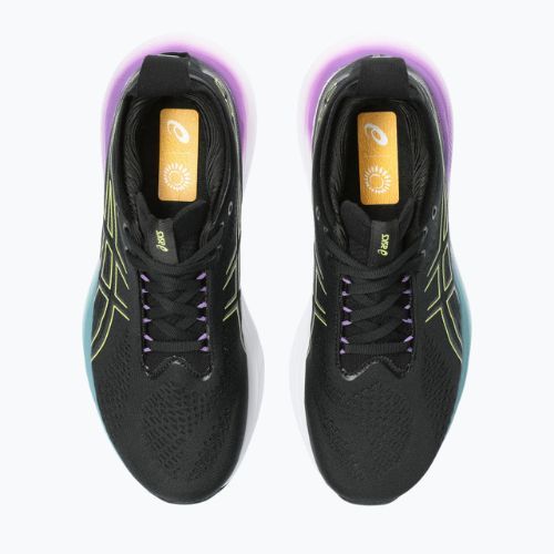ASICS Gel-Nimbus 25 pantofi de alergare pentru femei negru/galben aprins