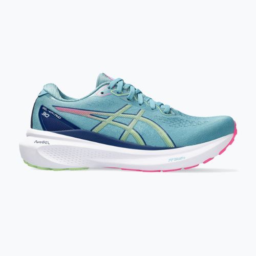 ASICS Gel-Kayano 30, pantofi de alergare pentru femei, albastru/grișu/lime green