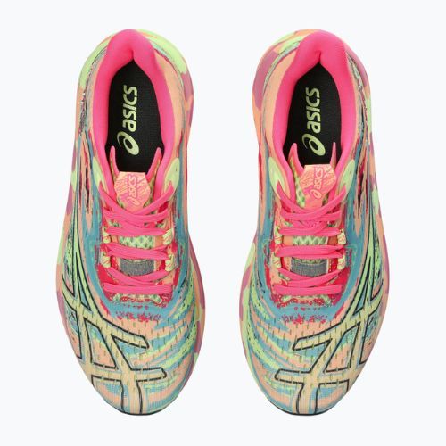 Pantofi de alergare pentru femei ASICS Noosa Tri 15 summer dune/lime green