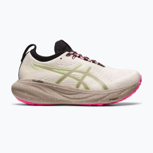 ASICS Gel-Nimbus 25 TR natura baie / verde lămâie pantofi de alergare pentru femei