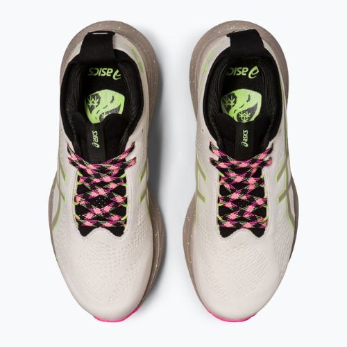 ASICS Gel-Nimbus 25 TR natura baie / verde lămâie pantofi de alergare pentru femei