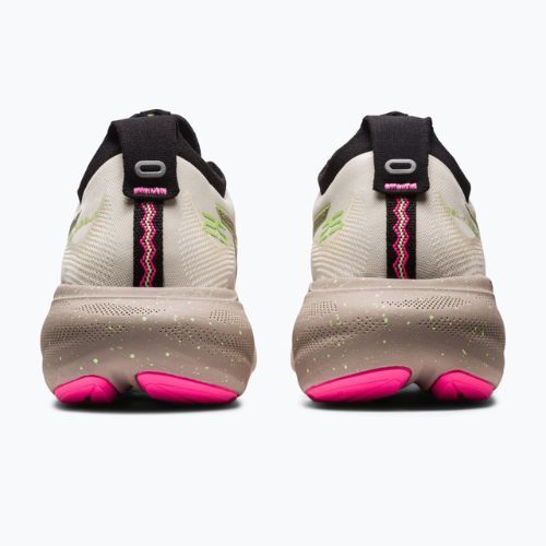 ASICS Gel-Nimbus 25 TR natura baie / verde lămâie pantofi de alergare pentru femei