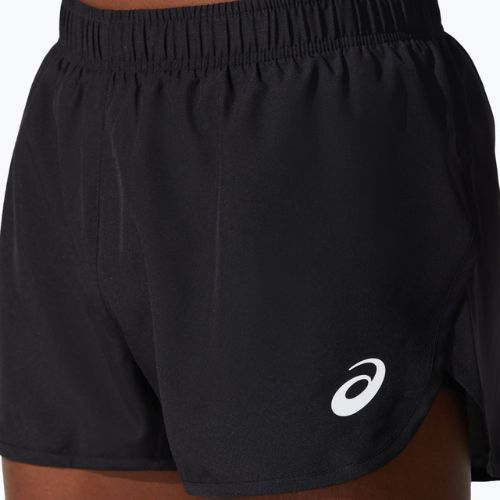 Bărbați ASICS Core Split Short pantaloni scurți de alergare negru de performanță pentru bărbați