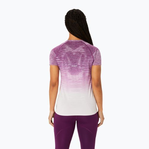 Tricou de alergare pentru femei ASICS Tricou fără cusături top liliachiu/mauve închis