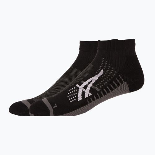 ASICS Icon Run Quarter șosete de performanță pentru alergare negru/gri gri purtător