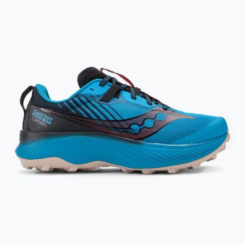Pantofi de alergare bărbați Saucony Endorphin Edge ocean/negru pentru bărbați