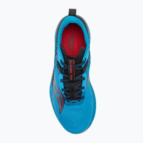Pantofi de alergare bărbați Saucony Endorphin Edge ocean/negru pentru bărbați