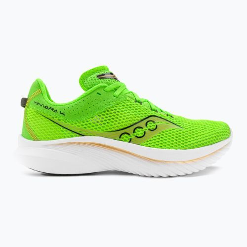 Bărbați Saucony Kinvara 14 slime / aur pantofi de alergare