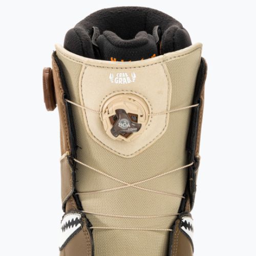 Cizme de snowboard pentru bărbați ThirtyTwo Lashed Double Boa Crab Grab '23 maro / cafeniu