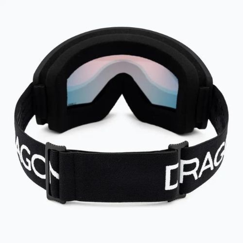 Ochelari de schi DRAGON DX3 L OTG negru/lumalens roșu ionic