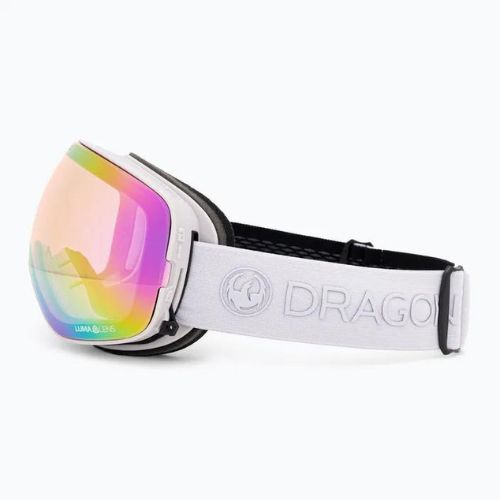 Ochelari de schi DRAGON X2S liliac/luminiu roz ionic/ fum închis