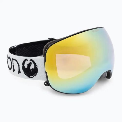 Ochelari de schi DRAGON X2 classic gri/lumalens gold ion/ambru