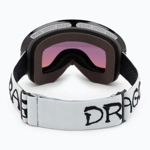 Ochelari de schi DRAGON X2 classic gri/lumalens gold ion/ambru