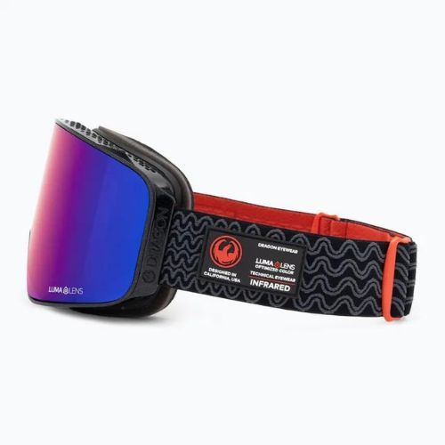 DRAGON NFX MAG OTG obsidian/lumalens solace ir/violet Ochelari de schi DRAGON NFX MAG OTG obsidian/lumalens solace ir/violet