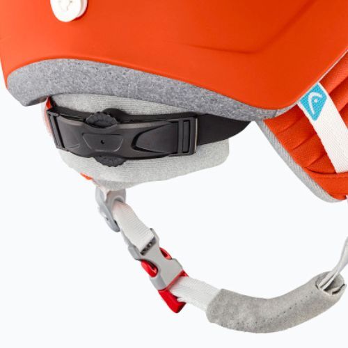 Casca de schi pentru copii HEAD Mojo Set Paw + ochelari de protecție albastru