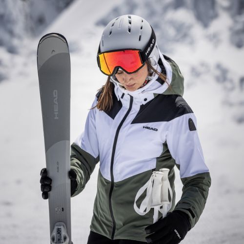 Schi alpin pentru femei Head e.pure Joy SLR Joy Pro + Joy 9 silver/grey