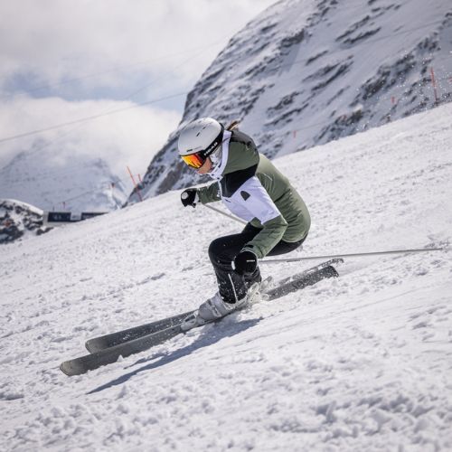 Schi alpin pentru femei Head e.pure Joy SLR Joy Pro + Joy 9 silver/grey