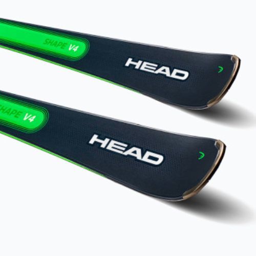 schiuri de coborâre HEAD Shape V4 AMT-PR + PR 11 albastru închis/verde