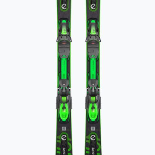 schiuri de coborâre HEAD Supershape e-Magnum SW SF-PR + PRD 12 negru/verde neon