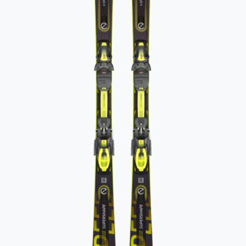 Schiuri de coborâre HEAD Supershape e-Speed SW SF-PR + PRD 12 negru/galben neon