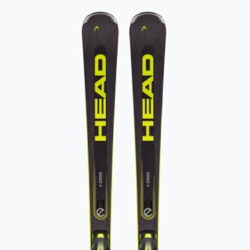 Schiuri de coborâre HEAD Supershape e-Speed SW SF-PR + PRD 12 negru/galben neon