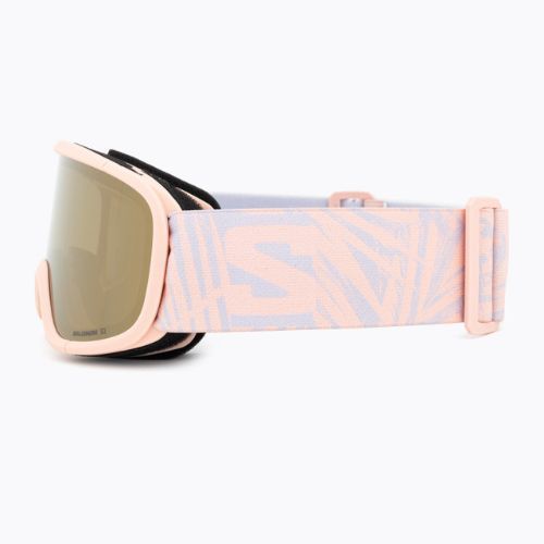 Ochelari de schi pentru copii Salomon Lumi Flash tropical peach/flash gold pentru copii