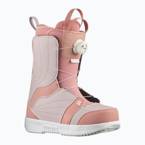 Cizme de snowboard pentru femei Salomon Pearl Boa ash rose/lilac ash/white