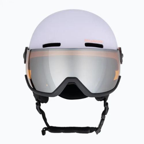 Cască de schi pentru copii Salomon Orka Visor Visor evening haze