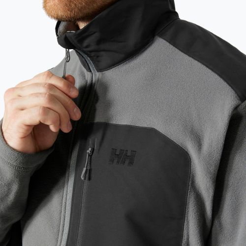 Tricou de trekking Helly Hansen Daybreaker Block concrete pentru bărbați Helly Hansen Daybreaker