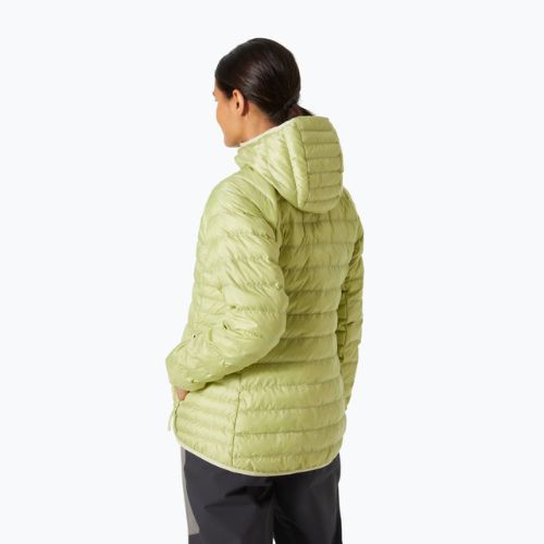 Helly Hansen Banff Banff Hooded Insulator jachetă de femei în jos cu glugă de matcha cu gheață