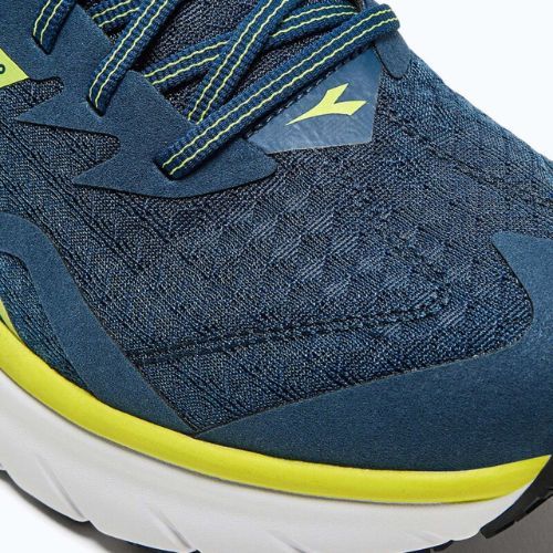 Pantofi de alergare pentru bărbați Diadora Equipe Nucleo bl opal/evening primrose/alb