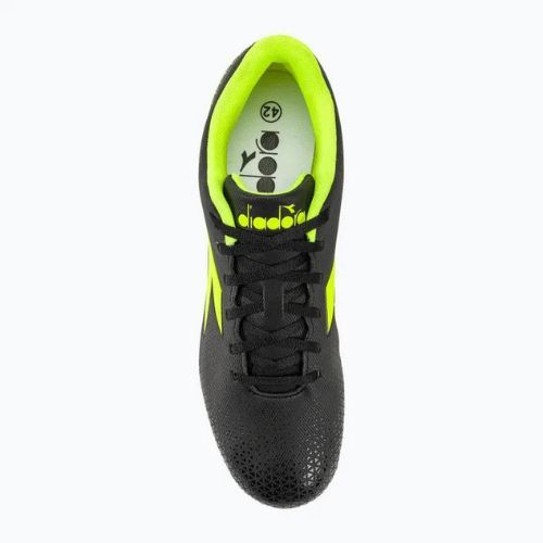 Bărbați Diadora Pichichi 6 MG14 negru/galben fi dd/alb ghete de fotbal alb/negru