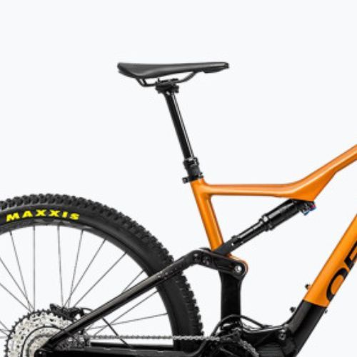 Bicicleta electrică Orbea Rise H30 540Wh portocaliu/negru Orbea Rise H30 540Wh portocaliu/negru